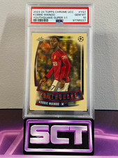 Current marketplace image for 2023 Topps Chrome #YQ1 Kobbie Mainoo Youthquake Superfractor Superfractor 1/1