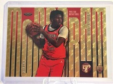 Marketplace image: 2025 Topps Pristine Monogram Superfractor - Derik Queen - RC 1/1 #MG-24 Pelicans