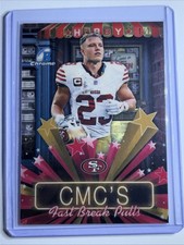 Marketplace image: 2026 Bowman Football Christian Mccaffrey Hobby Stars Superfractor 1/1 49ers