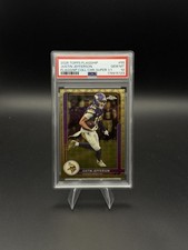 Marketplace image: Topps 2026 Flagship Justin Jefferson Vikings #55 Chrome Superfractor 1/1 PSA 10