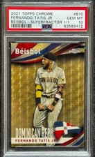 Marketplace image: Fernando Tatis Jr. Beisbol Superfractor. 1/1, GEM MT 10