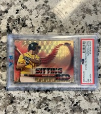 Current marketplace image for 2018 Topps Finest #1 MATT OLSON Superfractor 1/1