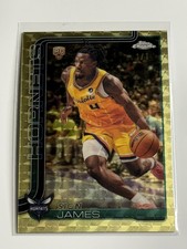 Marketplace image: 2025-26 Topps Chrome Update Sion James Superfractor 1/1 Rookie Hornets