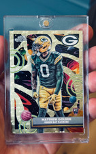 Marketplace image: Superfractor Matthew Golden 2025 Topps Chrome Cosmic Rookie 1/1 Green Bay Packer