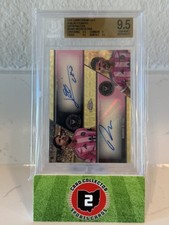Marketplace image: 2025 Topps Chrome MLS Lionel Messi/Rodrigo de Paul Dual Auto Superfractor 1/1