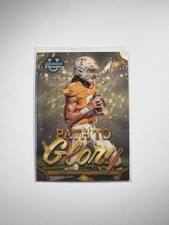 Marketplace image: 2024 Bowman U Chrome Nico Iamaleava Path To Glory SuperFractor 1/1 PG-3