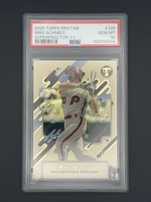 Marketplace image: 2025 Topps Pristine Mike Schmidt SUPERFRACTOR 1/1 #126 **Phillies LEGEND**