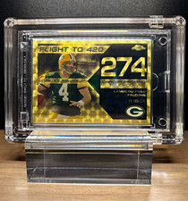 Marketplace image: SUPERFRACTOR 1/1 Brett Favre 2008 Topps Chrome Flight to 420 #BEC-274 Packers