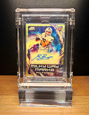 Marketplace image: SUPERFRACTOR 1/1 Brock Bowers 2024 Topps Cosmic Chrome Milky Way Marks Auto RC