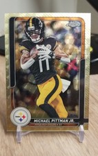 Marketplace image: 2026 Topps Flagship Chrome Football Michael Pittman Jr Superfractor 1/1