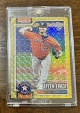 Marketplace image: 2026 Topps Bryan Abreu Baseball 1/1 Super Fractor 🔥🔥#231 Houston Astros