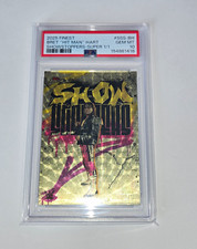Marketplace image: 2025 Topps Finest WWE Bret Hart Showstoppers Superfractor 1/1 PSA 10 GEM MINT