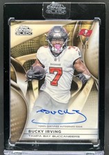Marketplace image: 2025 topps chrome black  Auto bucky irving 1/1