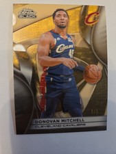 Marketplace image: Donovan Mitchell  Topps Chrome Black 1/1  Superfractor