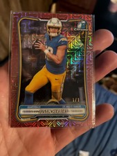Marketplace image: justin herbert 1/1 bowman 2026 peach superfractor card