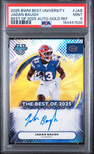 Marketplace image: 2025 BOWMAN CHROME JADAN BAUGH GOLD AUTO⚡ SSP/50 PSA POP 1 GATORS 1000+ YARD 1/1