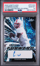 Marketplace image: 2026 LEAF CAM WARD AUTO SSP/4 PSA 10 1/1? BOWMAN CHROME PRIZM SILVER SPARKLE ✨