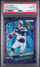 Marketplace image: 2025 PRIZM SAM DANOLD PSA 10 POP1 SSP /15🔮 CASE HIT NON AUTO BOWMAN CHROME 1/1?