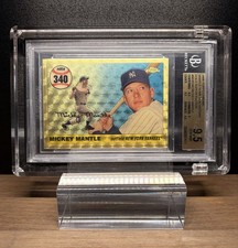 Marketplace image: SUPERFRACTOR 1/1 2006 Topps Chrome Mickey Mantle BGS 9.5 New York Yankees