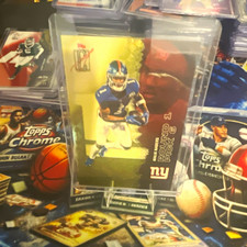 Marketplace image: Superfractor Topps signature Malik Nabers New York Giants RC Rookie 1/1