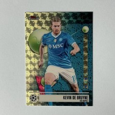 Current marketplace image for 2026 Topps Finest #148 Kevin De Bruyne Superfractor 1/1