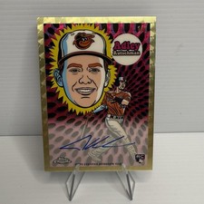 Marketplace image: Adley Rutschman RC Ultraviolet All Stars Topps Chrome 2023  1/1 Superfractor