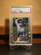 Marketplace image: Josh Staumont 2021 Topps Chrome Update Superfractor 1/1 PSA 9 MINT RARE SSP SP
