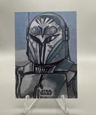 Marketplace image: 2026 TOPPS CHROME STAR WARS GALAXY BO-KATAN KRYZE SKETCH BY LEE LIGHTFOOT 1/1