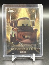 Marketplace image: Topps Pixar Gold 2025 Tow Mater 1/1 Superfractor