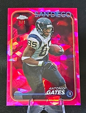 Marketplace image: Topps 2024 Chrome Sapphire Antonio Gates Chargers Padpradascha 1/1 #173 🔥🏈🔥