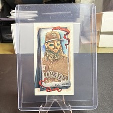 Marketplace image: 2026 Allen & Ginter Superfractor 1/1 Mini Card Glossy, Charlie Blackmon Rockies