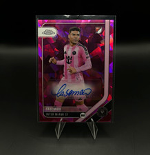 Current marketplace image for 2026 Topps Chrome #CA-CA Inter Miami Color Match Superfractor 1/1