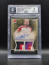 Marketplace image: 2023 Topps Chrome Bundesliga Harry Kane Derbystar Relic Auto Superfractor 1/1
