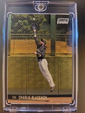 Marketplace image: Charlie Blackmon 2021 Topps Stadium Club Chrome 1/1 Baseball Trading Card