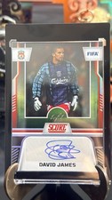 Marketplace image: 2023-24 Topps Finest Premier League Seasons Auto David James Superfractor 1/1
