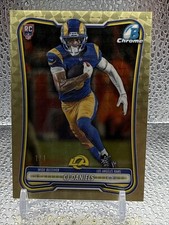 Marketplace image: 2026 Bowman Chrome U Football Rookie La Rams Cj Daniels 1/1 Superfractor