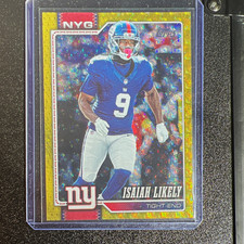 Marketplace image: Topps flagship Isaiah Likely New York Giants superfractor foilfractor 1/1