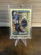 Marketplace image: Jonathan Brooks 2024 Topps Chrome Superfractor #1/1 Rookie RC Relic Panthers