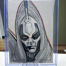 Marketplace image: 2026 Topps Chrome Galaxy Mother Talzin 1/1 Sketch by Roy Cover