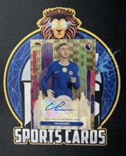 Current marketplace image for 2025 Topps Finest #FA-CP FA-CP COLE PALMER Superfractor 1/1