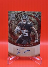 Marketplace image: 2023 Panini Spectra - Signatures Tyler Allgeier 1/1 Superfractor Auto One of One