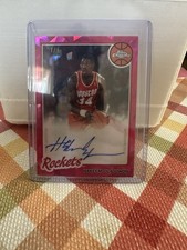 Marketplace image: Hakeem Olajuwon 2025-26 Topps Chrome Update Sapphire Topps Chrome Auto 1/1