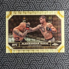 Current marketplace image for 2024 Topps Chrome UFC #11 Aleksandar Rakic Superfractor 1/1