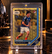 Current marketplace image for 2026 Topps Chrome #144 NYCFC Rookie Superfractor 1/1