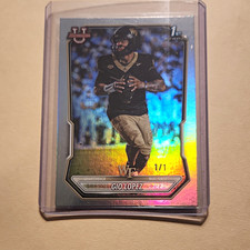 Marketplace image: Bowman U 2026 1st Bowman Superfractor Rookie Gio Lopez Wake Forest 1/1 #BPP-107