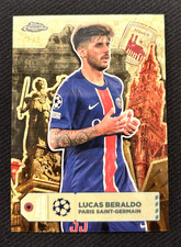 Marketplace image: 1/1 Lucas Beraldo Superfractor Final Destination 2024-25 Topps Chrome UEFA 1/1