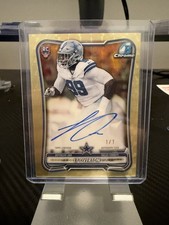 Marketplace image: 2026 Bowman Chrome #BCRA-LTO LT Overton Chrome Rookie Auto Superfractor 1/1