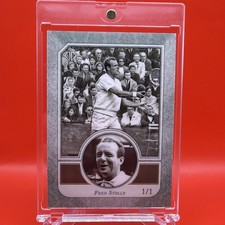 Marketplace image: Fred Stolle 2021 Topps Transcendent Chrome Tennis Superfractor 1/1 LEGEND