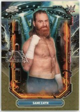 Marketplace image: Sami Zayn 2026 Topps Cosmic Chrome Extra Terrestrial Superfractor Card ET-10 1/1