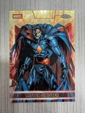 Marketplace image: 2026 Topps Neon Marvel Mister Sinister 1/1 Superfractor Chrome 44